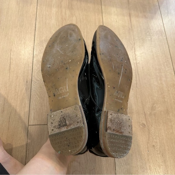 Agl Attilio Giusti Leombruni
Women's Black Oxford Flats Lace Up Patent - Picture 5 of 5